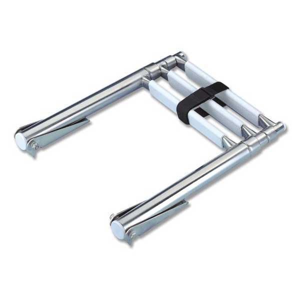 Trem Stainless Steel 3 Steps Telescopic Ladder 30 x 37-87.5 cm