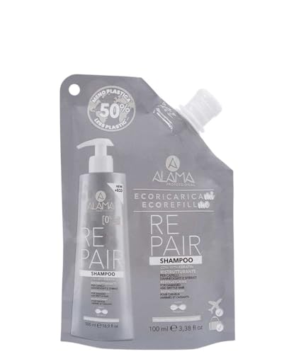 Alama Repair Shampoo Capelli Ristrutturante Con Keratin 500ml