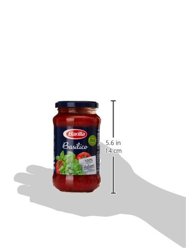 Barilla - Sugo con Pomodoro e Basilico, senza Conservanti - 6 pezzi da 400 g [2400 g]