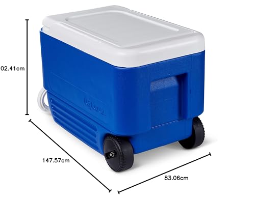 IGLOO WHEELIE COOL BEVERAGE COOLER 38 QUART