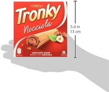 Tronky alla Nocciola 5pcs, (Pacco di 2)