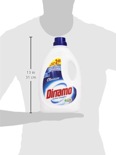 Dinamo - Classico Detersivo Liquido per Bucato a Mano e in Lavatrice - 1848 ml