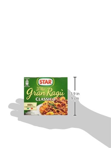 Star - Il Mio Gran Ragù, Classico, 100% Carne Italiana - 3 confezioni da 2 latte da 180 g [1080 g, 6 latte, 12 porzioni]