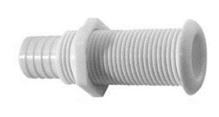 SCARICO PLASTICA Bianca 25x100 MM