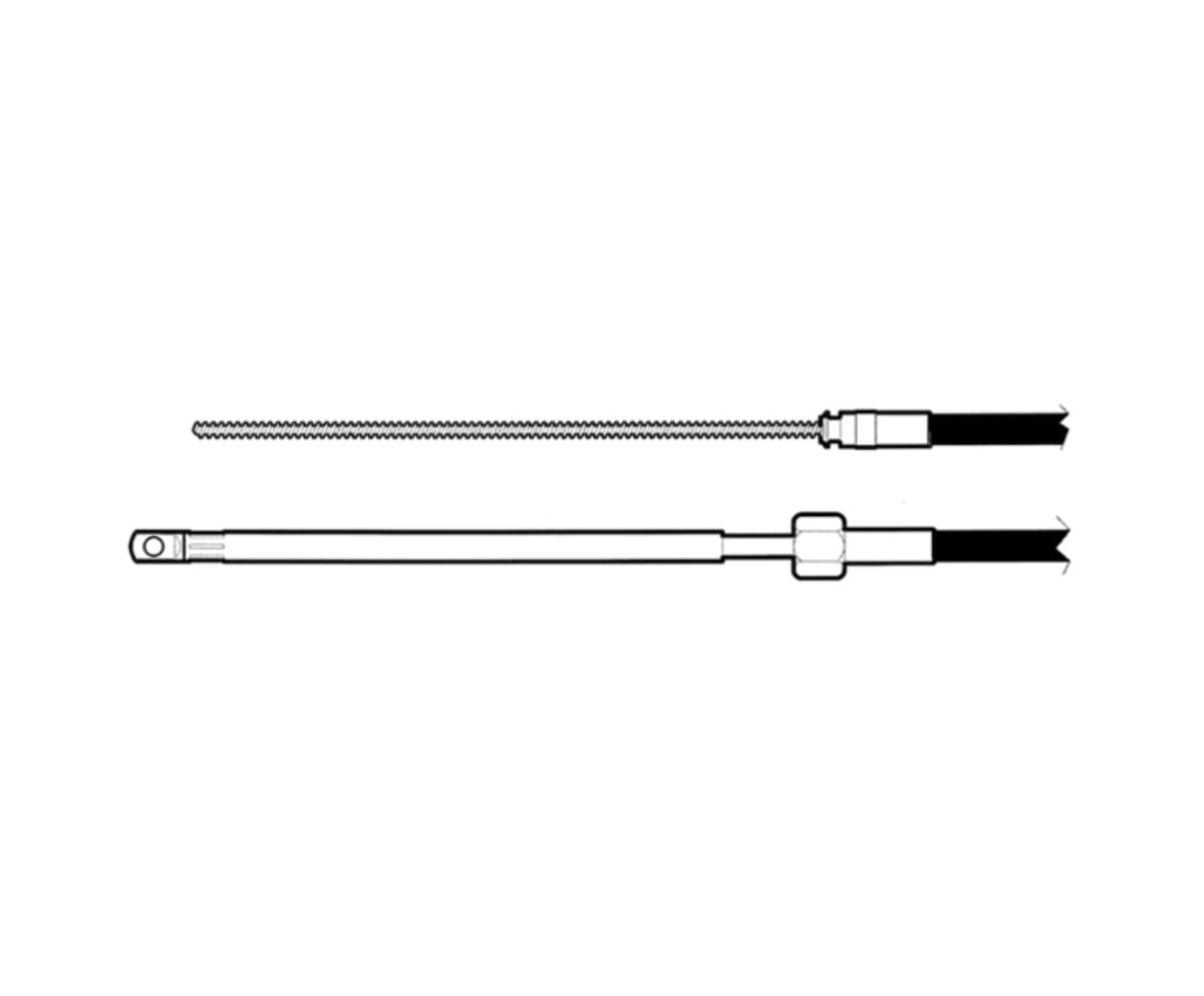 Ultraflex Nuevo 2024-CABLE DE DIRECCION 3,66 m, UFM66-12 Other, Multicolor, One Size