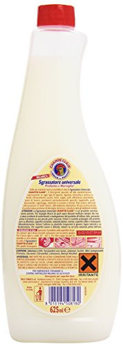 Chanteclair - Ricarica Sgrassatore Universale, Profumo di Marsiglia - 4 flaconi da 625 ml [2500 ml]