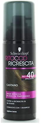 3 X RITOCCO RICRESCITA CASTANO FINO A 40 APPLICAZIONI 120 ML