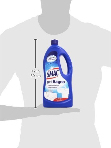 Smac - Gel Bagno, Con Barriera Protettiva - 6 pezzi da 850 ml [5100 ml]