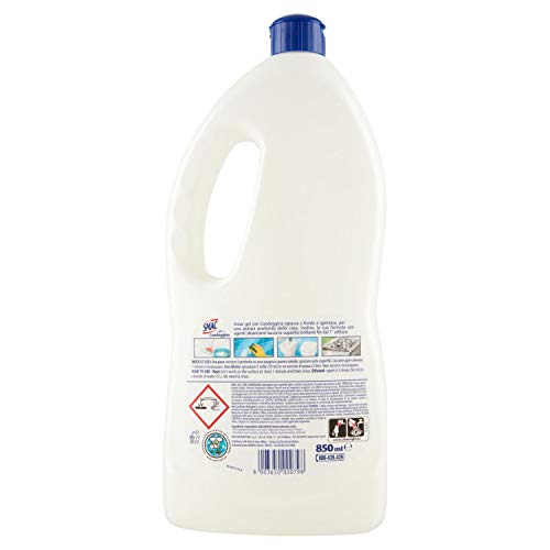 Smac Gel con Candeggina, con bicarbonato attivo - 3 pezzi da 850 ml [2550 ml]