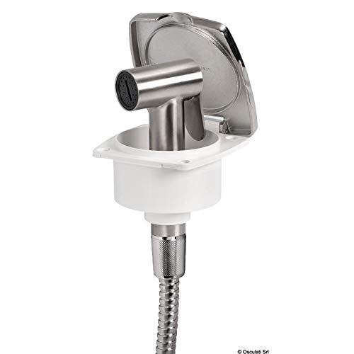 OSCULATI Doccia New Edge Inox Doccia Tiger Tubo Inox 4 m