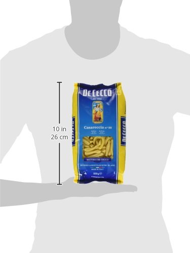 De Cecco Casareccia n° 88, Pasta di Semola di Grano Duro - 3 kg (500 g x 6)