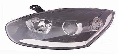 CG94 PROIETTORE H7-H7 C/MOTORE ELETT. [Lato SX] PARABOLA NERA Per Auto: MEGANE