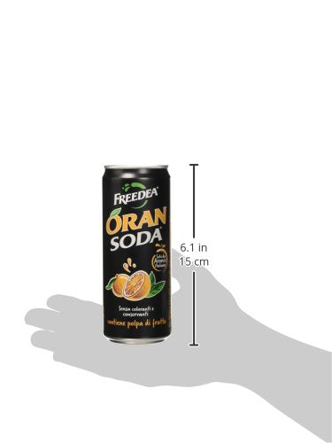 Oransoda Lattina - 24 pezzi da 330 ml [7920 ml]