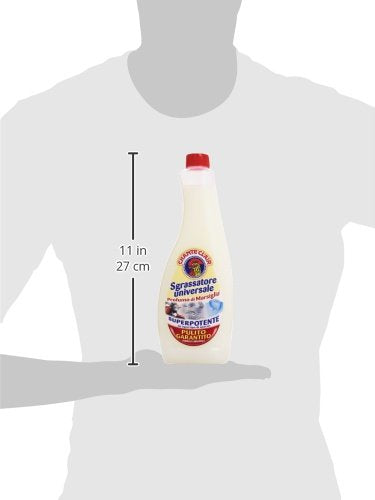 Chanteclair - Ricarica Sgrassatore Universale, Profumo di Marsiglia - 4 flaconi da 625 ml [2500 ml]