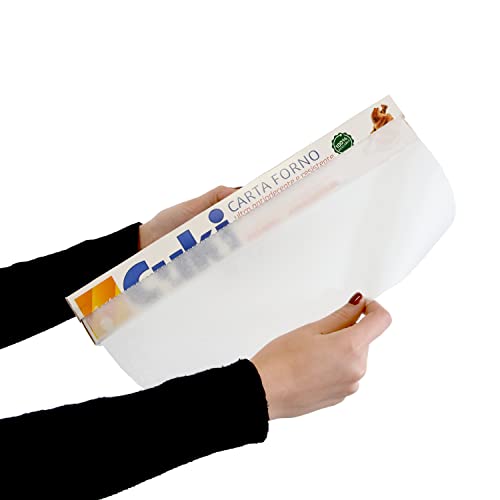 Cuki Carta Forno Ultra Antiaderente e Resistente, 20 Metri