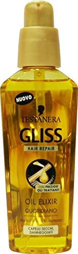 6 x GLISS Trattamento Capillare Oil Elixir Capelli Secchi 75 Ml