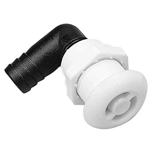 Sfiato Serb.Piatto 90° Bianco BIANCO Diam. 16 mm - NUOVA RADE