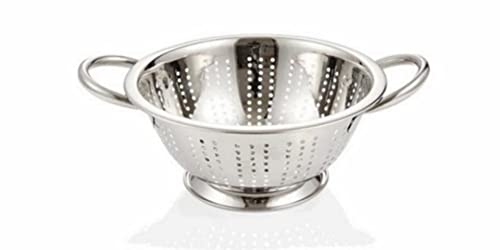 Tescoma Colapasta con Base e Due Manici, Acciaio Inossidabile, Linea GrandChef