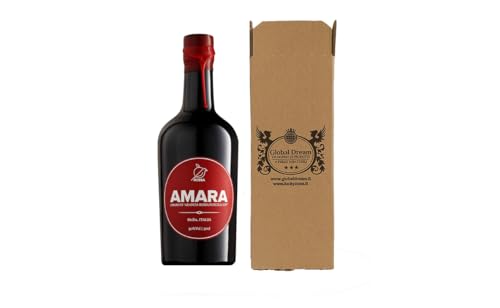 CG94 - Confezione in scatola Global Dream | Rossa Amara Amaro - 500 ml