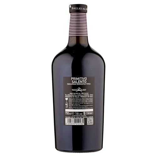 BAGLIO AL SOLE 2 BOTTIGLIE CL.75 PRIMITIVO SALEN.IGT