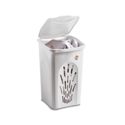 Stefanplast STF182 Portabiancheria 'Traforato', Bianco
