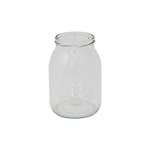 VASO IN VETRO PER ALIMENTI TIPO STD 1062 ml - imbocc. Ø 82 mm