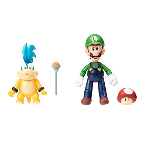 Nintendo 410634 Action Figures, Fire Mario contro Magikoopa
