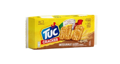 Tuc Cracker, Integrale, Cotto al Forno con Grano 100% Italiano, 267g