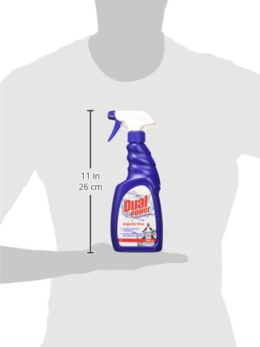 Dual Power, Pulitore Specifico Argento Vivo, Detergente Liquido Ideato per Pulire e Lucidare Qualsiasi Superficie in Argento, Azione Antiossidante, Made in Italy