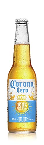 Corona Cero, Birra Analcolica Bottiglia, Pacco da 24x33cl