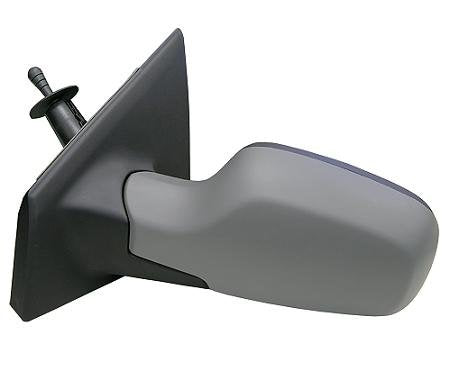 CG94 RETROVISORE Meccanico Sinistra [Lato Guida] per Auto: Clio - Calotta da VERNICIARE - Vetro ASF.