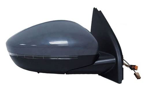 RETROVISORE ELETT. Term. C/Fan. Sinistra [Lato Guida] per Auto: 308 - Calotta da VERNICIARE - 6 Pin