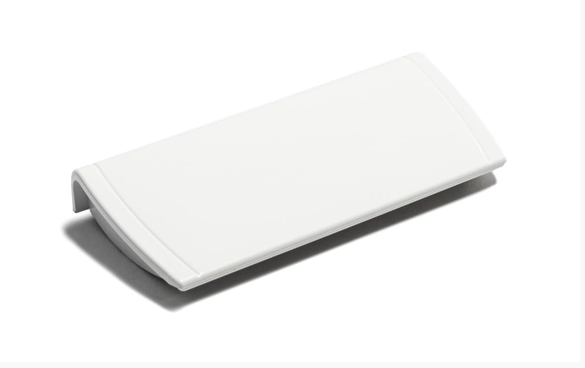 CG94 - Maniglia di ricambio Frigorifero Compatibile Whirl!pool 481249878546 Colore Bianco