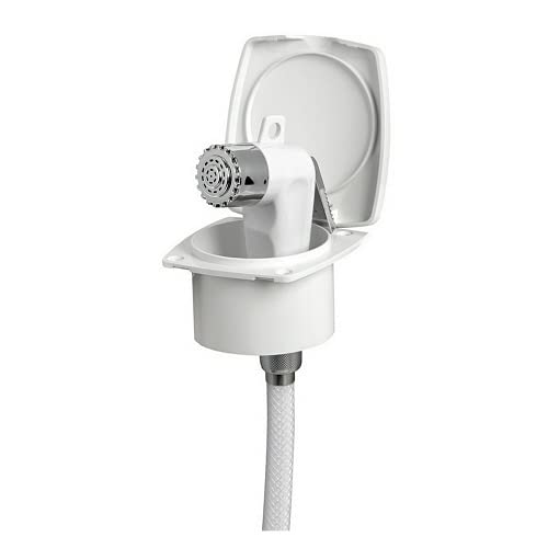 CG94 Tubo Doccia in PVC Bianco 2,5 mt Barca Gommone Camper