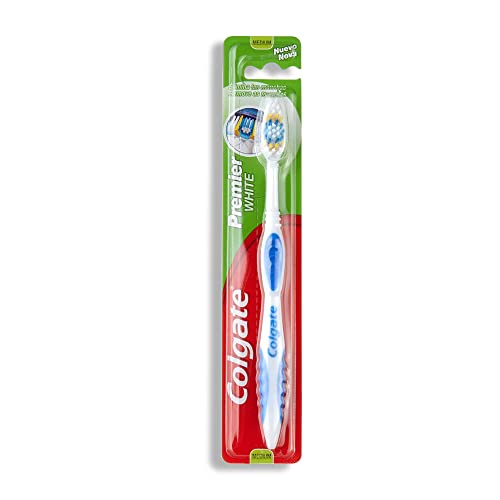 Colgate Spazzolino da Denti, Premier White Cepillo Dental, 200 gr, Medium