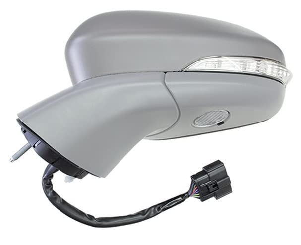 CG94 RETROVISORE ELETT. Term. Rib. C/Fan. E Luce di CORTESIA Sinistra [Lato Guida] per Auto: Mondeo - Calotta da VERNICIARE - Sistema BLIS - Vetro ASF 11+2PIN
