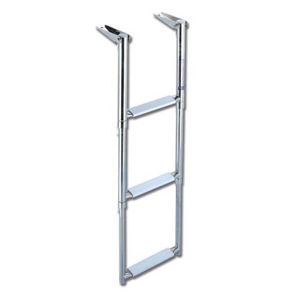 Trem Stainless Steel 3 Steps Telescopic Ladder 30 x 37-87.5 cm