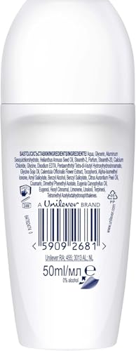 Dove, Deodorante Roll On Advanced Care Cocco, Deodorante Antitraspirante, Formula Delicata Con Tripla Azione Idratante, Protezione Fino a 48 Ore, Deodorante Uomo e Donna, 50 ml