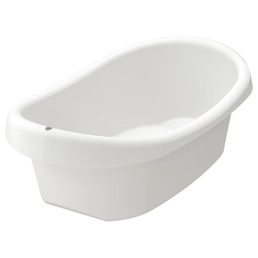 LÄTTSAM - Bagnetto per bambini, bianco, verde