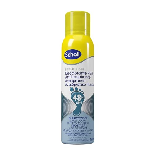Scholl ExpertCare, Deodorante Piedi Spray con Tecnologia Attiva