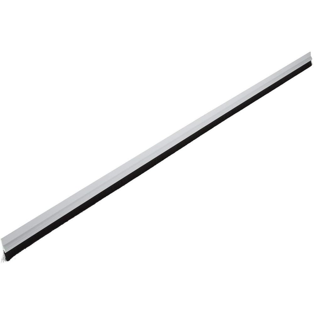 VERDELOOK Paraspifferi Bianco Autoadesivo PVC Spazzola per Fondo Porta Protezione Insetti