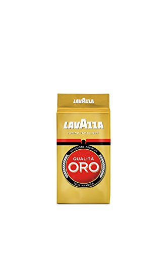 Lavazza Caffè Macinato Qualità Oro 100% Arabica - 5 confezioni da 250 grammi [1.25 Kg]