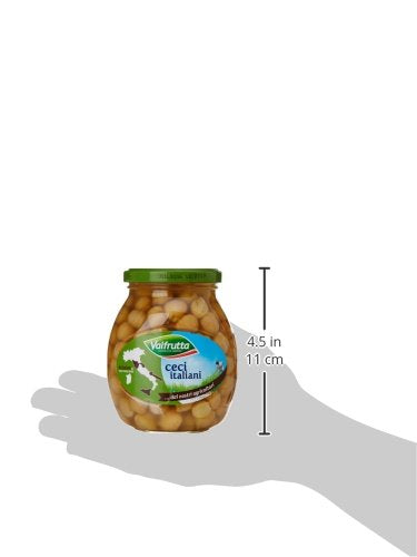 Valfrutta - Ceci Italiani - 6 vasetti da 370 g [2220 g]
