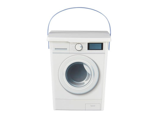 Contenitore 3,5 Lt 5 Litri Con Coperchiò Per Detergente Detersivi in Polvere Capsule Pastiglie Per Lavatrice Lavastoviglie