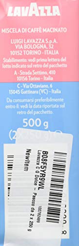 Lavazza Caffè Macinato Qualità Oro Caffè d'Altura, Roast and Ground
