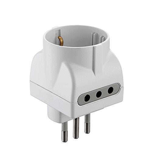 Electraline Set Adattatori Schuko