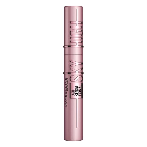 Maybelline New York Mascara Waterproof Ciglia Sensazionali Sky High, Volumizzante e Allungante, Definisce, incurva e moltiplica, Nero, 6 ml