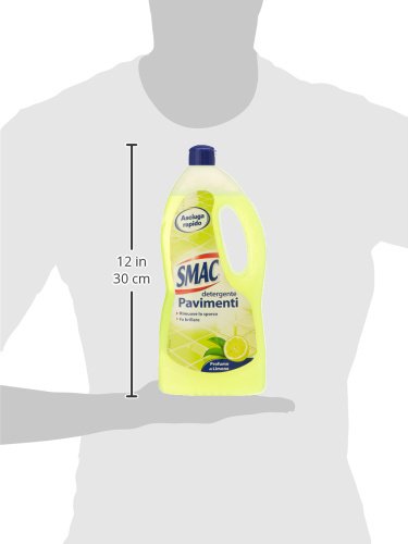 Smac - Detergente Pavimenti, Profumo al Limone - 1000 ml