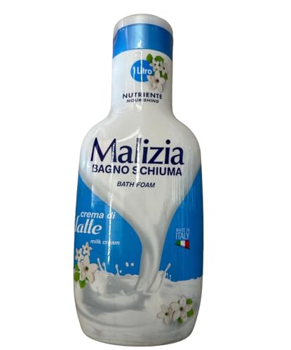 Malizia - Bagno Schiuma, Crema di Latte - 1000 ml