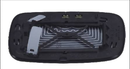 CG94 PIASTRA SPECCHIO TERMICA- VETRO ASF. - Posizione Sinistra [Lato Guida] Per Auto: S40